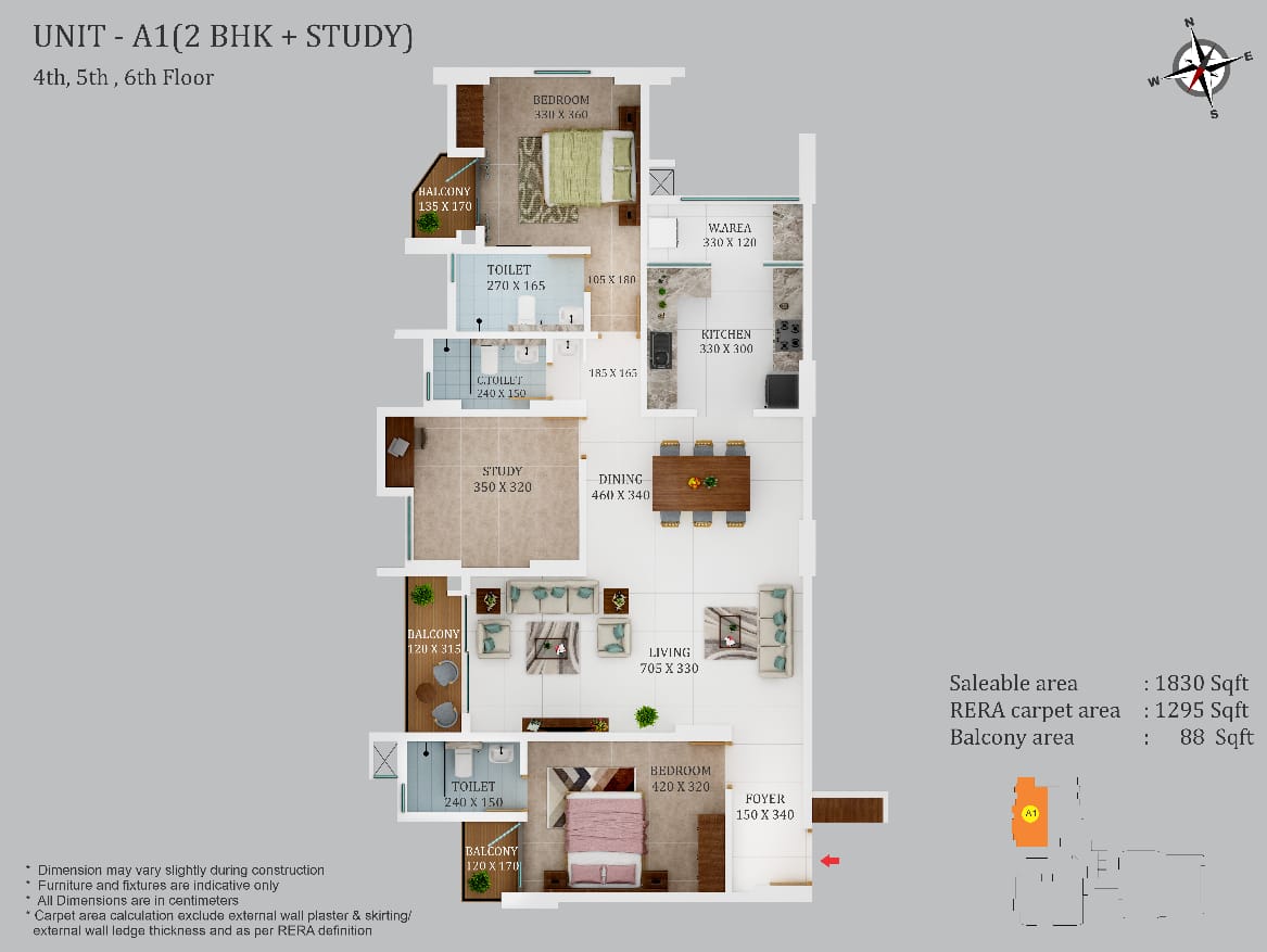Kalyan Homes sky high 2BHK S