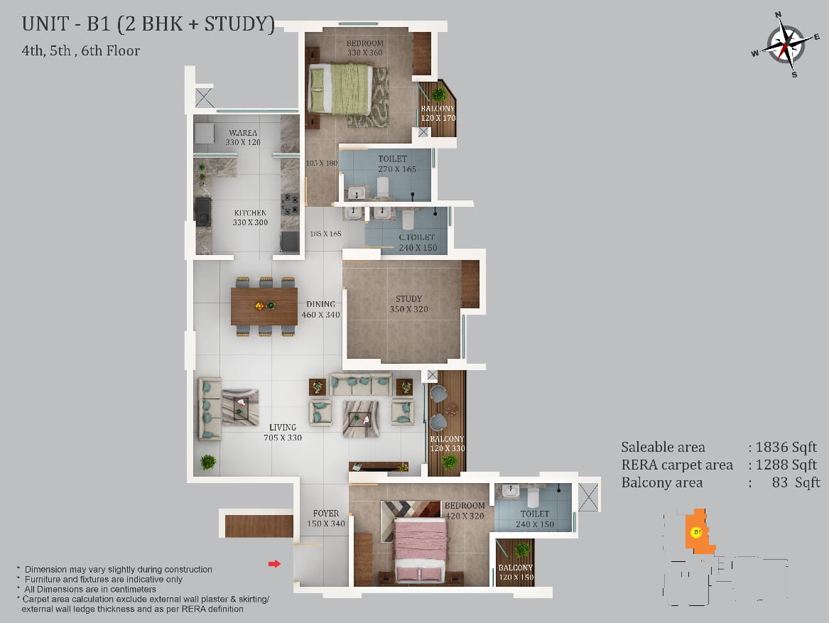 Kalyan Homes sky high 2BHK S